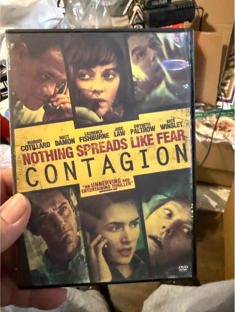 Contagion DVD Movie